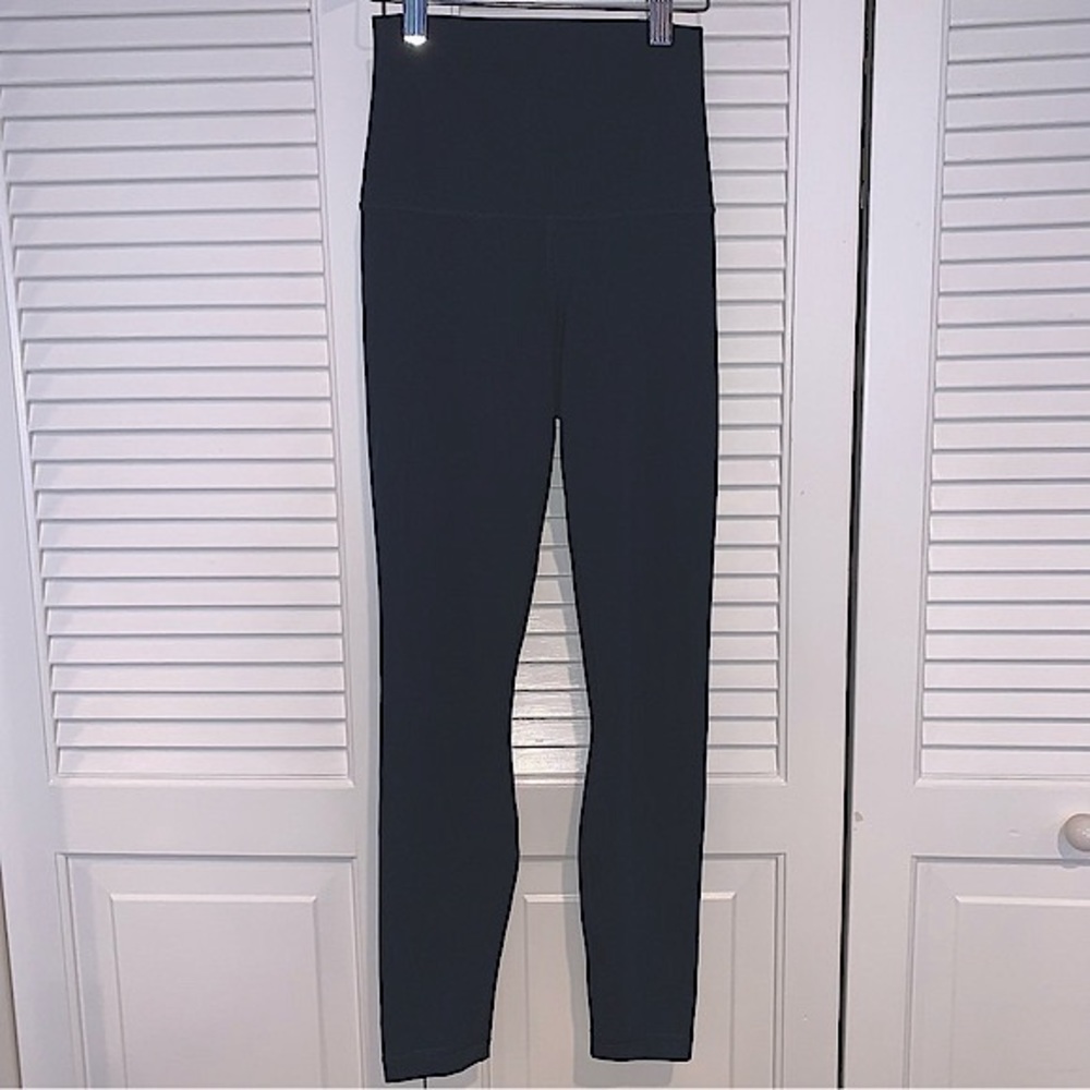 Yogalicious Lux Dark Teal Athletic Leggings